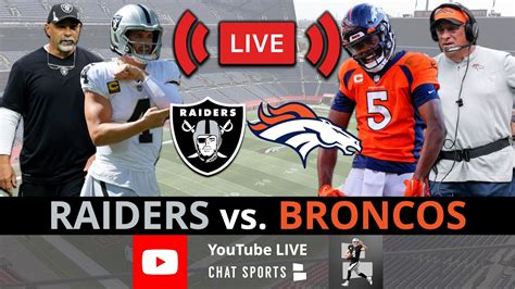 raiders broncos live stream